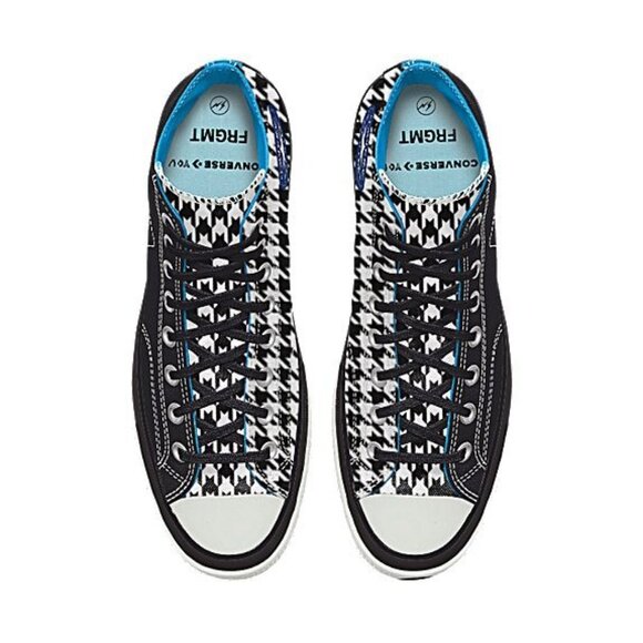Converse Chuck 70 Fragment Design Houndstooth Hi-Top Size 9.5 Mens / Womens 11.5 - Picture 1 of 7